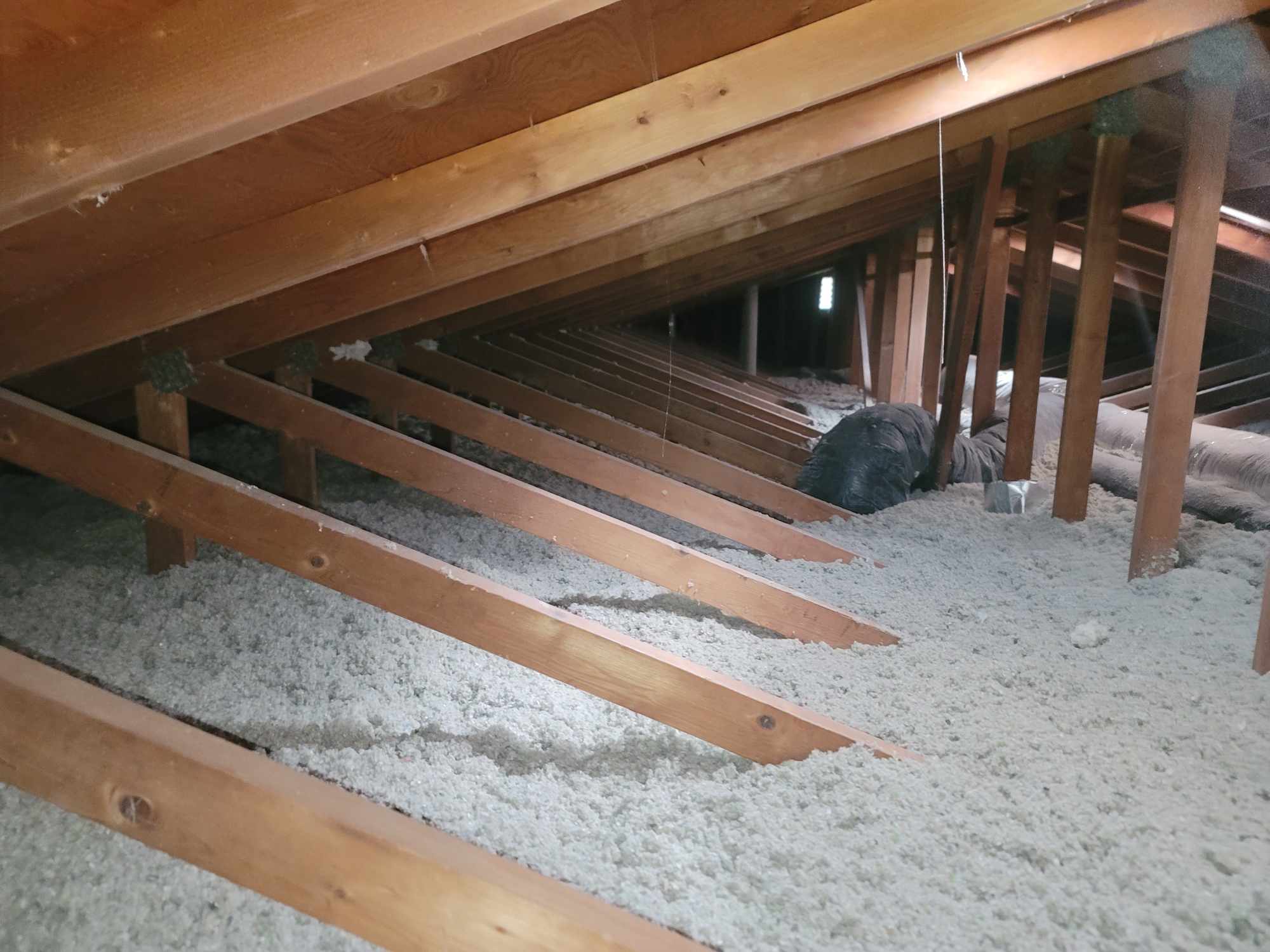 attic blown in insulation