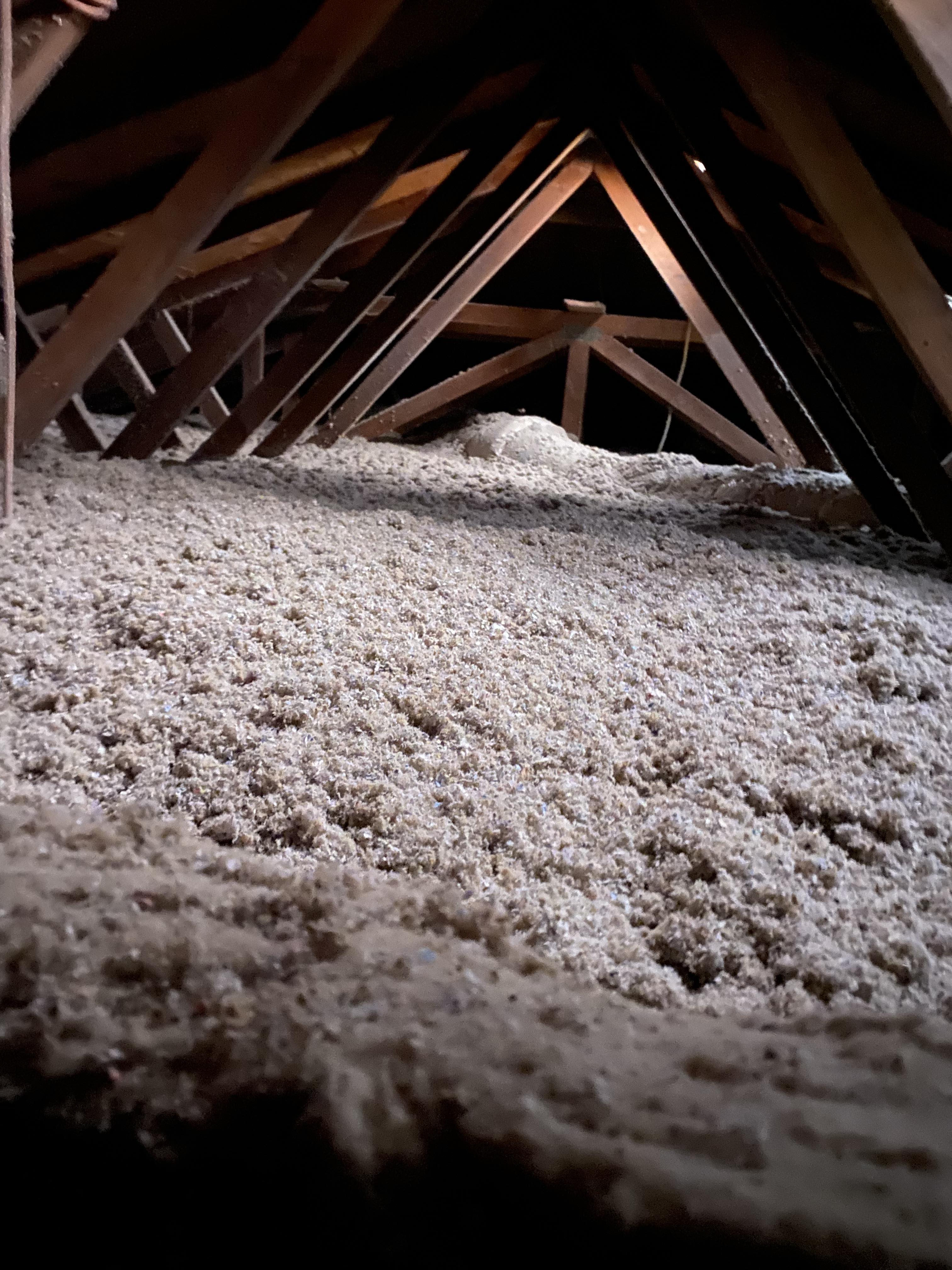 attic insulation cleanout