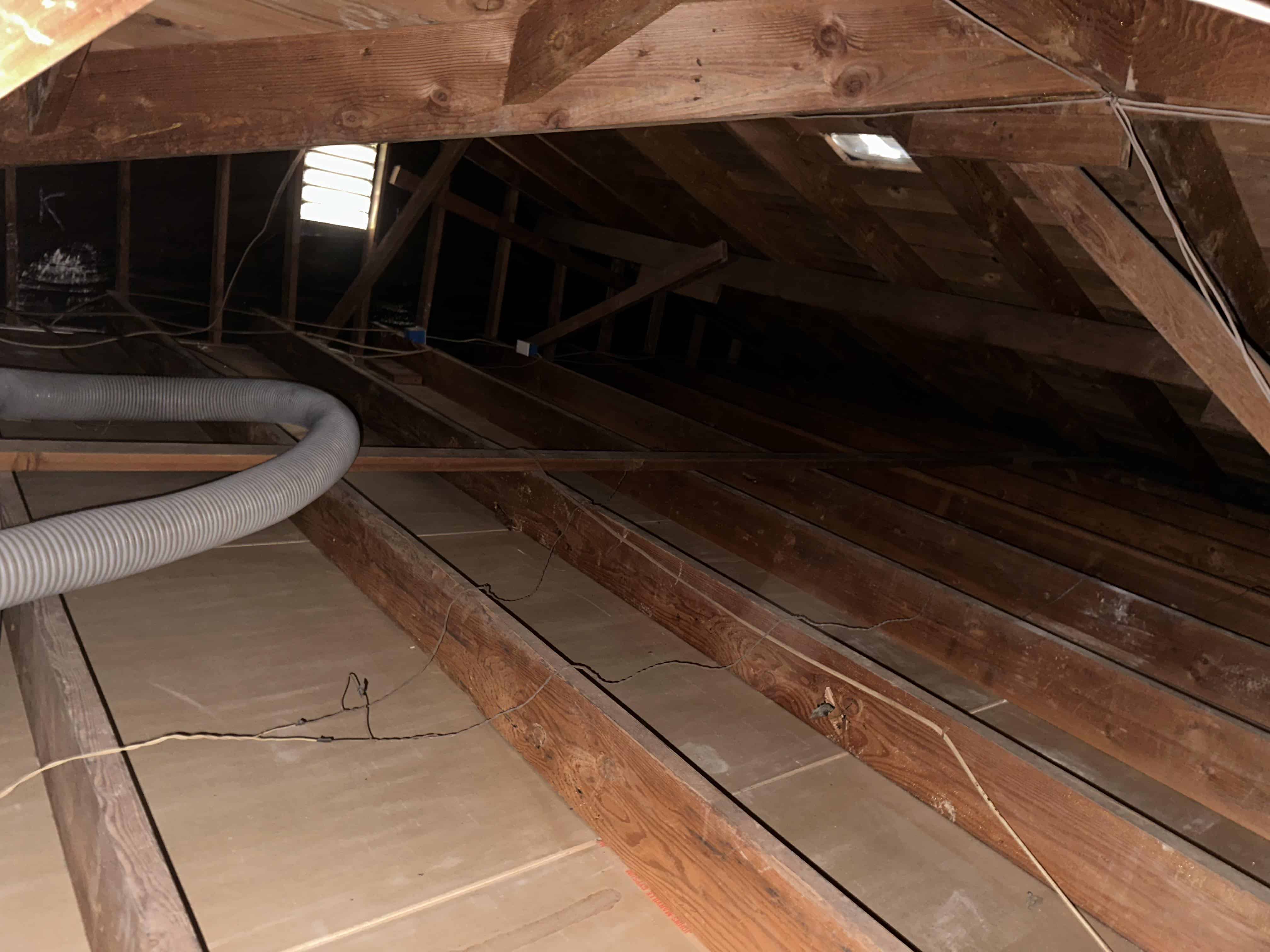 attic insulation removal