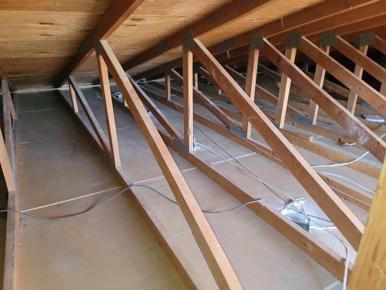 attic cleaning